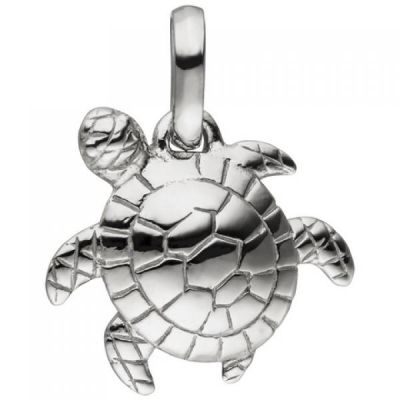 Anhänger Schildkröte 925 Sterling Silber Silberanhänger | 52020 / EAN:4053258467596