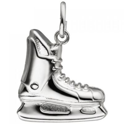 Anhänger Schlittschuh 925 Sterling Silber Silberanhänger | 50363 / EAN:4053258354346