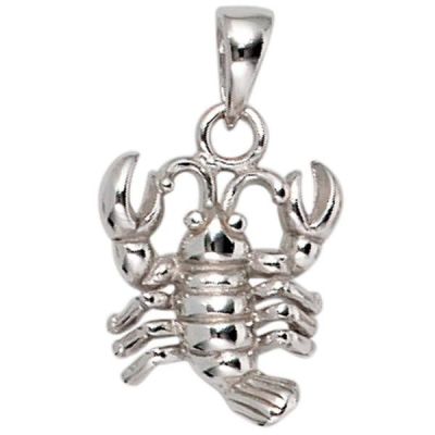 Anhänger Sternzeichen Krebs 925 Sterling Silber Sternzeichenanhänger | 40025 / EAN:4053258210758