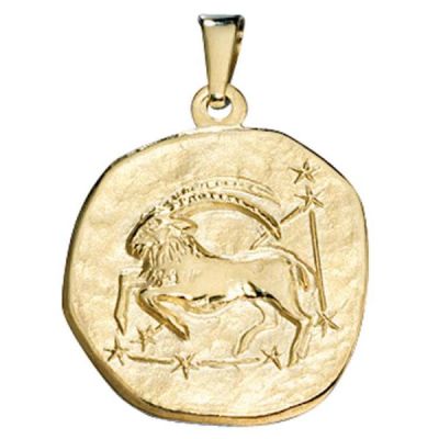 Anhänger Sternzeichen Steinbock 333 Gelbgold Sternzeichen 22,3 mm | 30746 / EAN:4053258083864