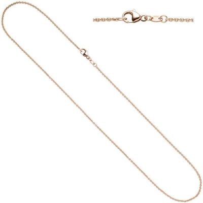 Ankerkette 585 Rotgold 1,5 mm 42 cm Halskette Rotgoldkette Karabiner | 27167 / EAN:4053258064078