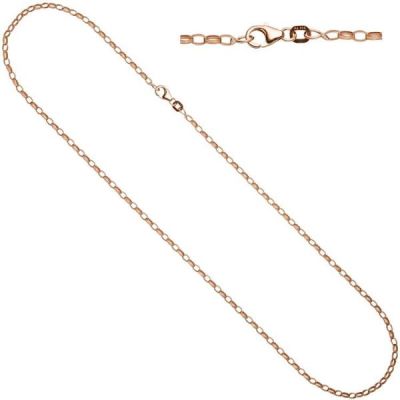 Ankerkette 925 Silber Rotgold vergoldet 70 cm Halskette Karabiner | 48029 / EAN:4053258324875