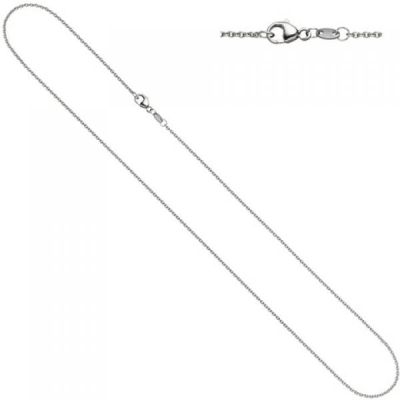 Ankerkette 950 Platin 1,5 mm 70 cm Kette Halskette Platinkette Karabiner | 50277 / EAN:4053258347829