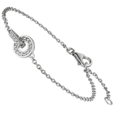 Armband 925 Sterling Silber 20 Zirkonia | 53575 / EAN:4053258534021