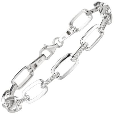 Armband 925 Sterling Silber 56 Zirkonia 19 cm Silberarmband | 52443 / EAN:4053258508916