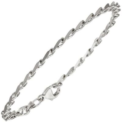 Armband 925 Sterling Silber rhodiniert 21 cm Karabiner | 40922 / EAN:4053258223994