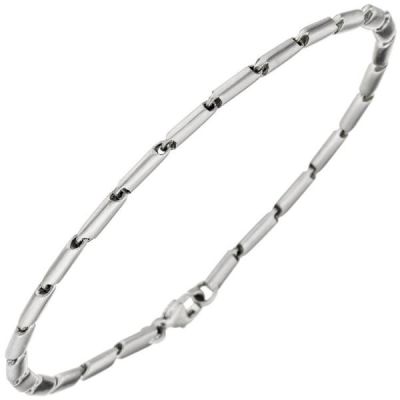 Armband 950 Platin matt 20 cm Platinarmband Karabiner | 42208 / EAN:4053258247273