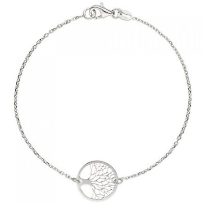 Armband Baum Lebensbaum Weltenbaum 925 Sterling Silber 19 cm | 50974 / EAN:4053258355947