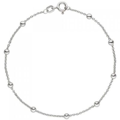 Armband mit kleinen Kugeln 925 Sterling Silber 18,5 cm | 52124 / EAN:4053258467985