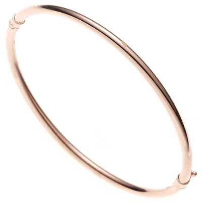 Armreif Armband oval 585 Gold Rotgold Goldarmreif Steckverschluss | 43974 / EAN:4053258279977