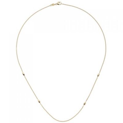 Collier Halskette 585 Gold Gelbgold 45 cm Kette Goldkette | 50514 / EAN:4053258351369