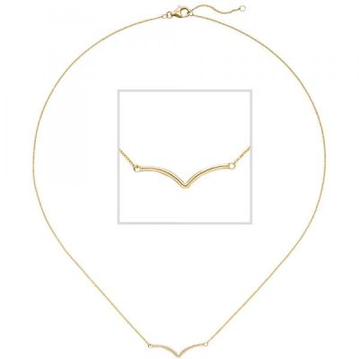 Collier Halskette 585 Gold Gelbgold 45 cm | 53443 / EAN:4053258528921