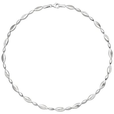 Collier Halskette 925 Silber 108 Zirkonia 45 cm Kette Silberkette | 52434 / EAN:4053258507919