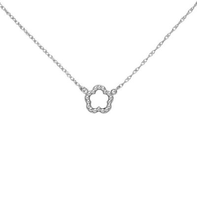 Collier Halskette Blume 925 Sterling Silber 45 cm Kette | 53566 / EAN:4053258532980