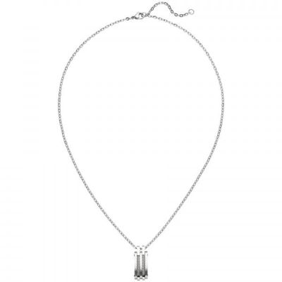 Collier Kette mit Anhänger Edelstahl 55 cm | 53296 / EAN:4053258518243