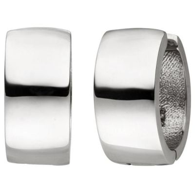 Creolen 925 Sterling Silber 18,3 mm Ohrringe Silbercreolen | 52386 / EAN:4053258508558