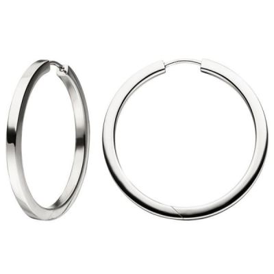 Creolen 925 Sterling Silber 36,4 mm Ohrringe Silberohrringe | 51080 / EAN:4053258364079