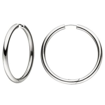 Creolen 925 Sterling Silber 48,3 mm Ohrringe Silbercreolen Silberohrringe | 51078 / EAN:4053258364055