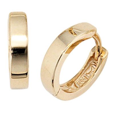 Creolen rund 333 Gold Gelbgold Ohrringe Goldohrringe | 32298 / EAN:4053258046456