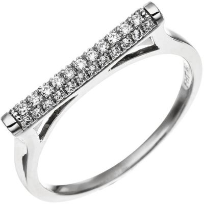 Damen Ring 925 Sterling Silber mit 35 Zirkonia | 48629 / EAN:4053258327418