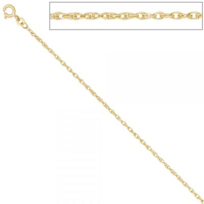 Doppelankerkette 333 Gelbgold 1,9 mm 36 cm Halskette Kette Federring | 42794 / EAN:4053258256428