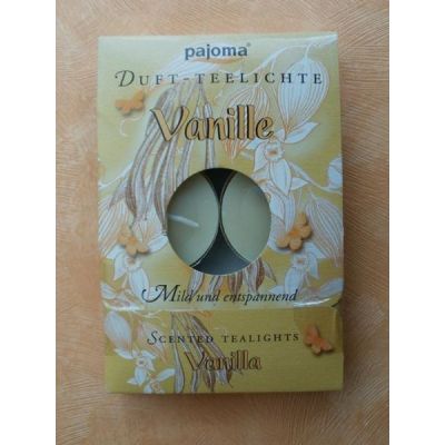 Duft-Teelichter Vanille 6 Stück | 754 / EAN:4019581291703