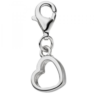 Einhänger Charm Herz 925 Sterling Silber | 53586 / EAN:4053258533284