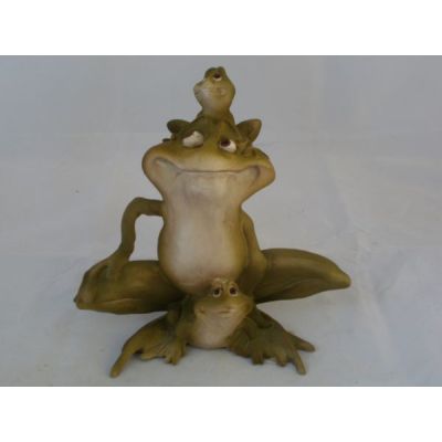 Frosch-Familie, ca. 14,5 cm hoch | 445 / EAN:4019581725567