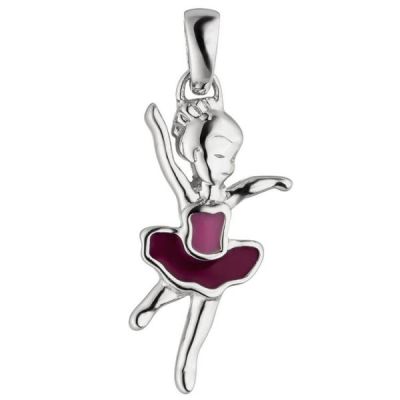 Kinder Anhänger Ballerina 925 Sterling Silber Silberanhänger | 51103 / EAN:4053258364291