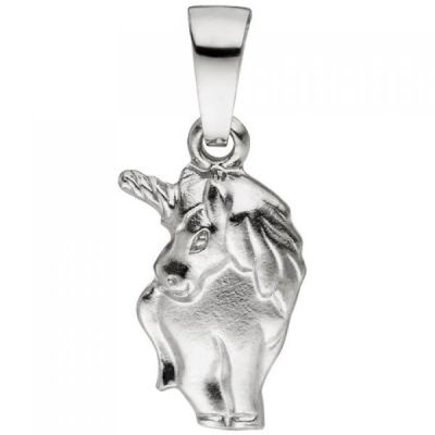 Kinder Anhänger Einhorn 925 Sterling Silber Einhornanhänger | 50399 / EAN:4053258354742