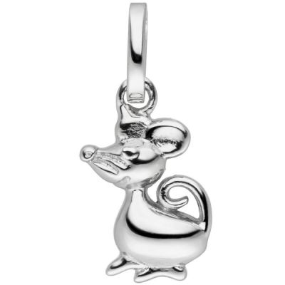 Kinder Anhänger Maus 925 Sterling Silber | 53552 / EAN:4053258519028