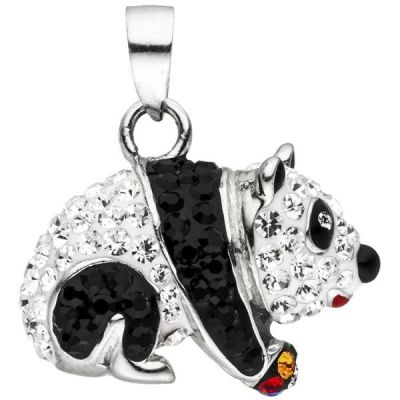 Kinder Anhänger Panda Pandabär 925 Sterling Silber | 52327 / EAN:4053258468265