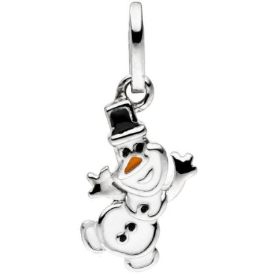 Kinder Anhänger Schneemann 925 Sterling Silber | 53349 / EAN:4053258519806