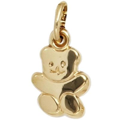 Kinder Anhänger Teddy 333 Gold Gelbgold Kinderanhänger | 40088 / EAN:4053258211328