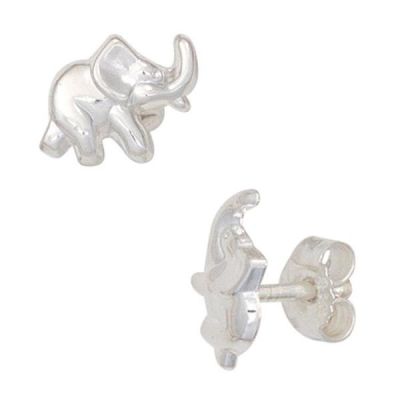 Kinder Ohrstecker Elefant 925 Sterling Silber Ohrringe Kinderohrringe | 42920 / EAN:4053258257654