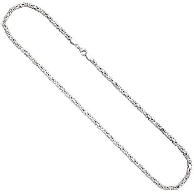 Königskette 925 Silber diamantiert 3,9 mm 60 cm Kette Halskette | 54321 / EAN:4053258542712