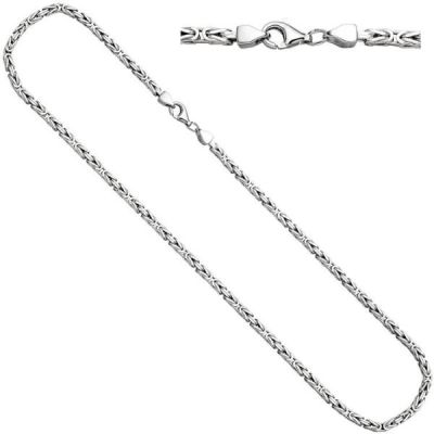 Königskette 925 Sterling Silber 3,1 mm 50 cm Kette Halskette Silberkette | 52028 / EAN:4053258467664