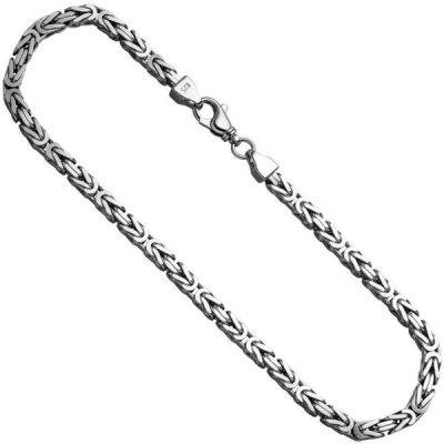 Königskette 925 Sterling Silber rhodiniert 60 cm - 7,2 mm | 40937 / EAN:4053258224144