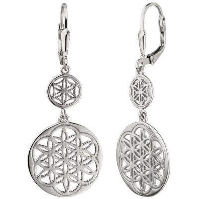 Ohrhänger aus 925 Sterling Silber 42,4 mm hoch Ohrringe Boutons | 51116 / EAN:4053258364413