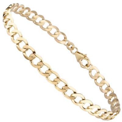 Panzerarmband 333 Gold Gelbgold 21 cm Armband Goldarmband | 54201 / EAN:4053258541050