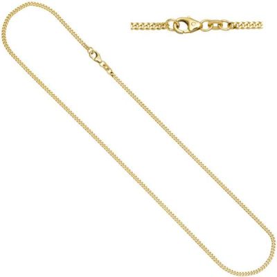 Panzerkette 333 Gelbgold 2,3 mm 70 cm Halskette karabiner | 34700 / EAN:4053258063606