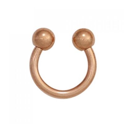 Piercing Edelstahl rotgold vergoldet 8,5 mm | 43411 / EAN:4053258265826