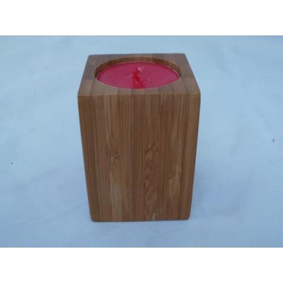 Teelichthalter aus Holz ca. 7 cm hoch | 847 / EAN:4019581106977