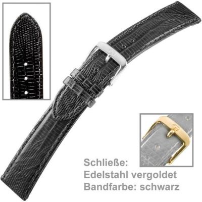 Uhrenarmband Men 18mm Edelstahl vergoldet | 33985