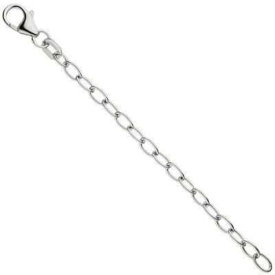 Verlängerungskette 925 Sterling Silber 7 cm Karabiner Kettenverlängerung | 28992 / EAN:4053258104422