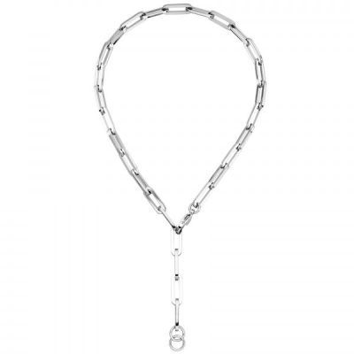 Y-Collier Halskette Edelstahl 55 cm | 54248 / EAN:4053258541852