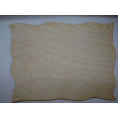 100 x 140mm - Türschild gewellt | REH 1004