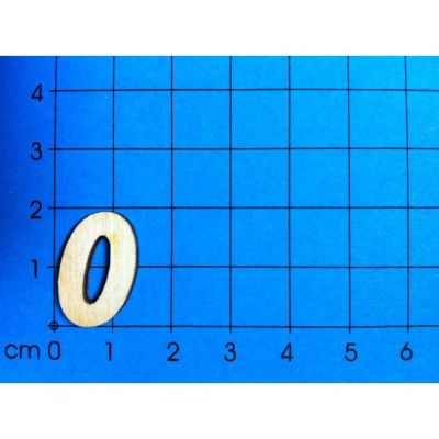 2 - Holz Kleinteile Zahlen 19MM | 12H 19-9