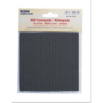 3D Klebepads Foampads, schwarz, 2mm | 91031