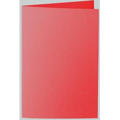 A5 Karte - Karte / Kuvert C6, B6, A4, A5, Din lang Farbe: rot | 650362- 517